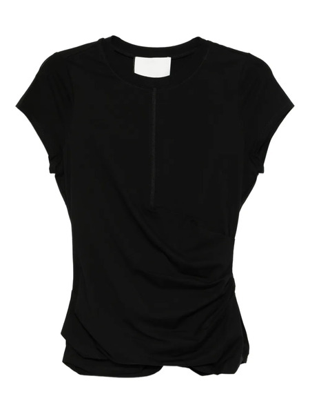  3.1 Phillip Lim Draped T-shirt - Black 