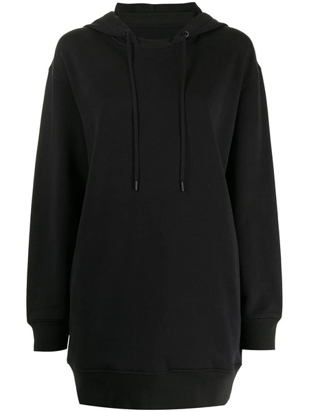  3.1 Phillip Lim Drawstring-hood Sweatshirt Dress - Black 