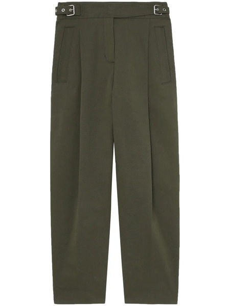  3.1 Phillip Lim High-waisted Belted Cropped Trousers - Green 