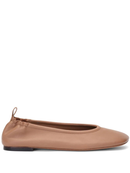  3.1 Phillip Lim Id Leather Ballerina Shoes - Neutrals 