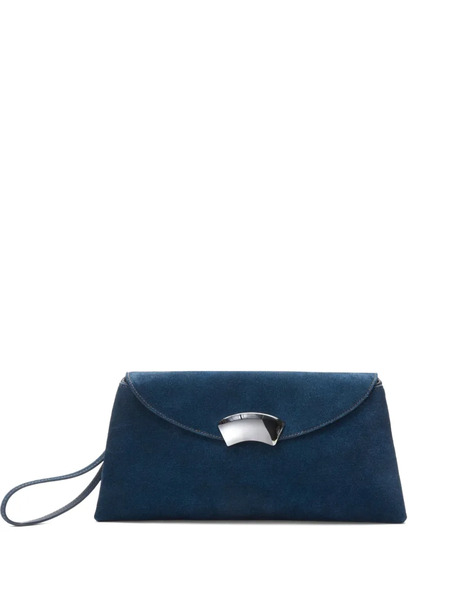  3.1 Phillip Lim Id Soft Dual Flap Hardware Clutch Bag - Blue 