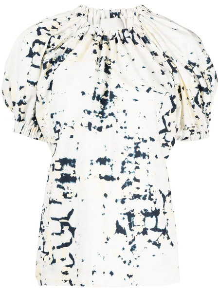  3.1 Phillip Lim Kaleidoscope Puff-sleeve Blouse - White 