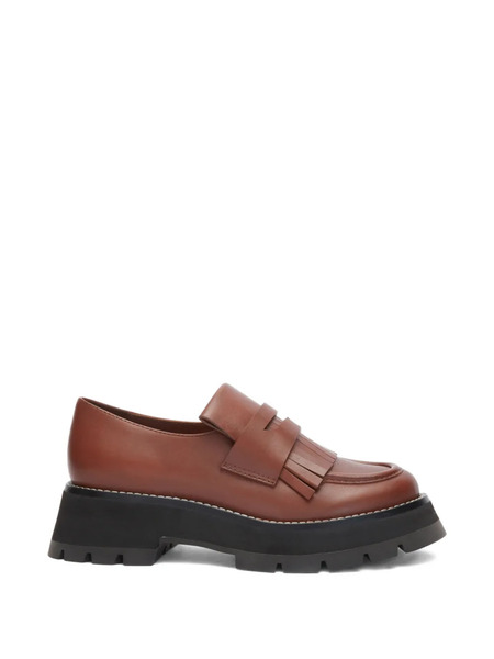  3.1 Phillip Lim Kate Leather Loafers - Brown 