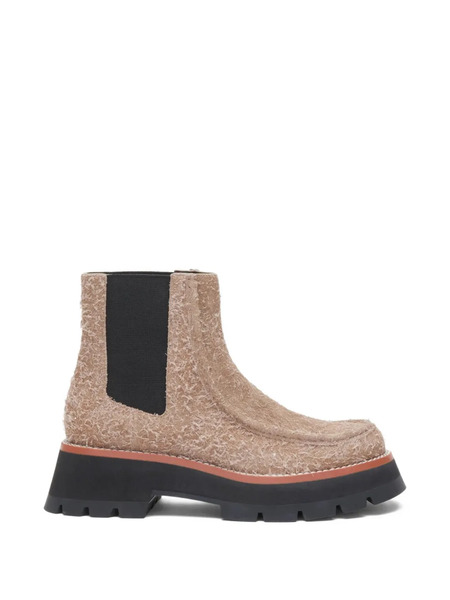  3.1 Phillip Lim Kate Textured Chelsea Boots - Neutrals 