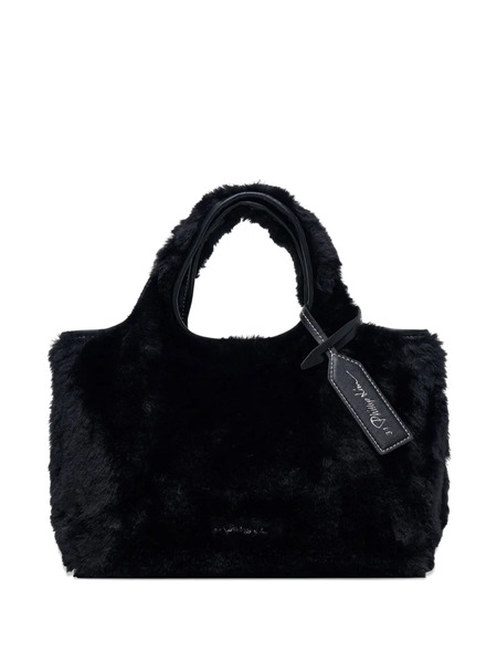  3.1 Phillip Lim Mini Market Faux-fur Tote Bag - Black 