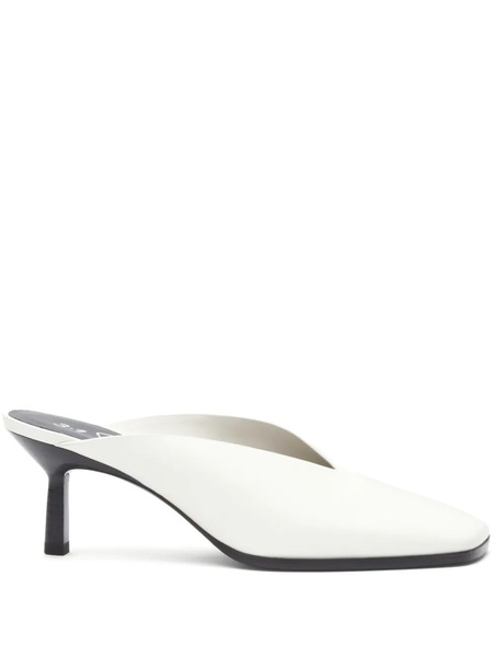  3.1 Phillip Lim 68mm Square-toe Mules - White 