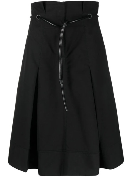  3.1 Phillip Lim Origami High-waisted Midi Skirt - Black 
