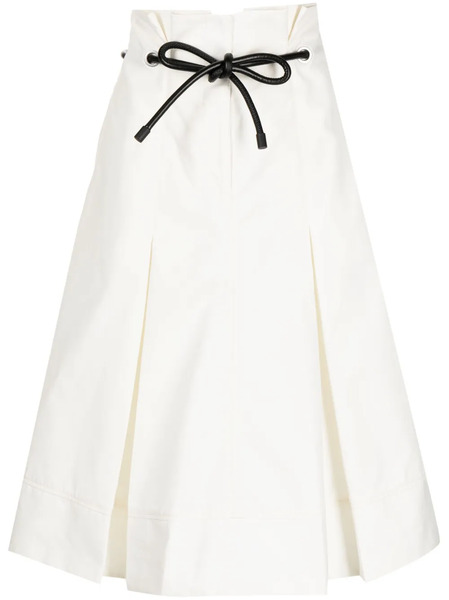  3.1 Phillip Lim Origami High-waisted Midi Skirt - White 