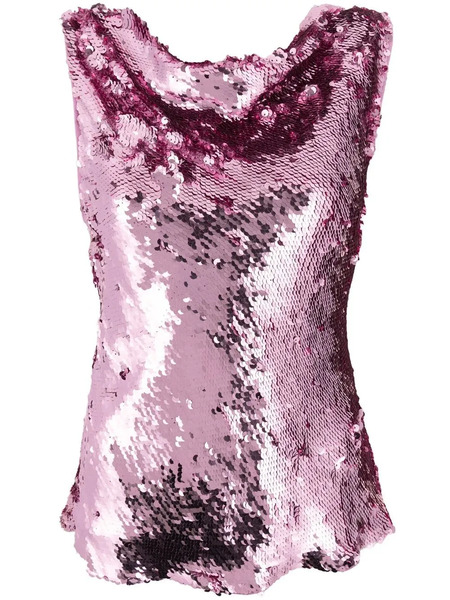  3.1 Phillip Lim Sequin-embellished Sleeveless Top - Pink 