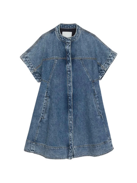  3.1 Phillip Lim Short-sleeve Dress - Blue 