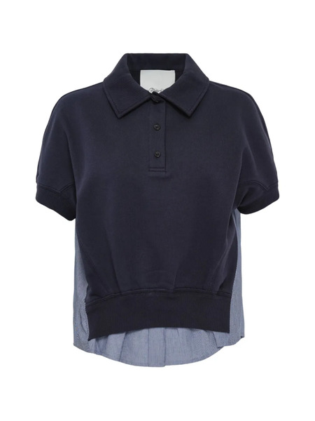  3.1 Phillip Lim Short-sleeve Polo Top - Blue 