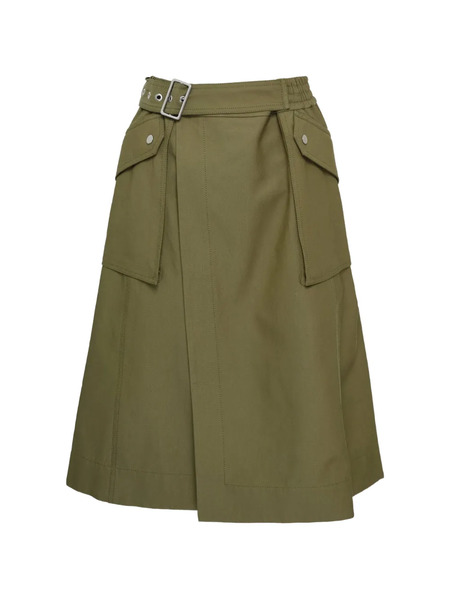  3.1 Phillip Lim Utility Wrap Skirt - Green 