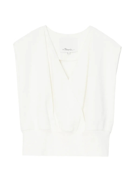  3.1 Phillip Lim V-neck Sleeveless Top - Neutrals 
