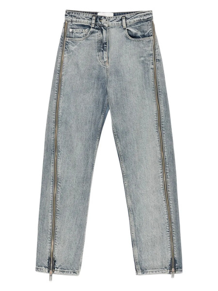  3.1 Phillip Lim Zip-detailed Jeans - Blue 