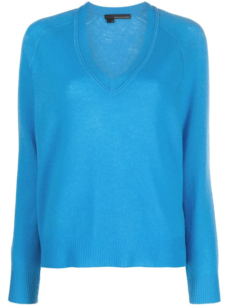  360cashmere V-neck Cashmere Jumper - Blue 