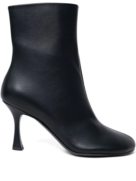  3juin 95mm Alessia Zip Heeled Boots - Black 