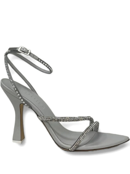  3juin 100mm Giglio Embellished Sandals - Grey 
