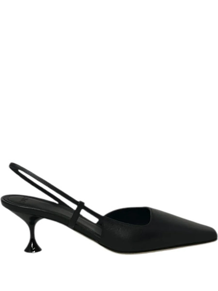  3juin 55mm Kira Slingback Pumps - Black 