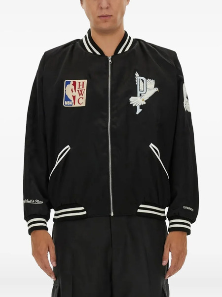  3paradis X Mitchell & Ness And The Nba Varsity Bomber Jacket - Black 
