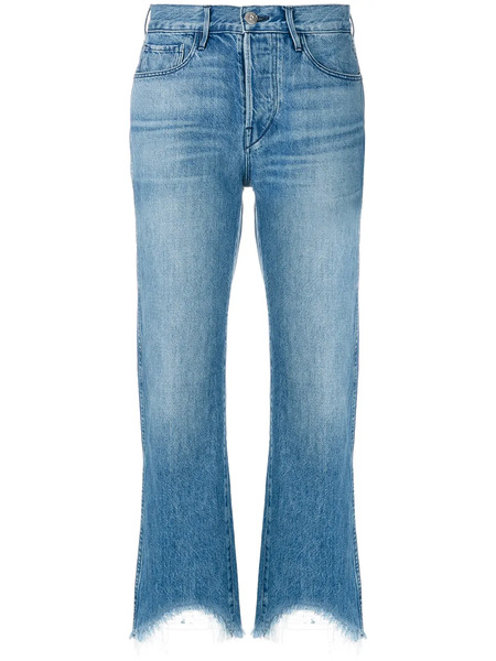  3x1 Austin Cropped Jeans - Blue 