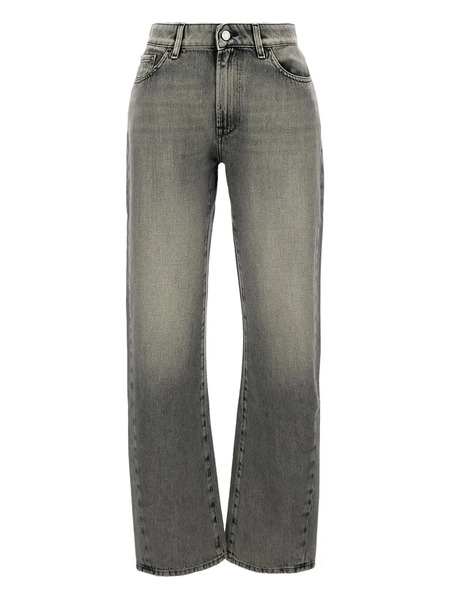  3x1 Five-pocket Cotton Jeans - Grey 