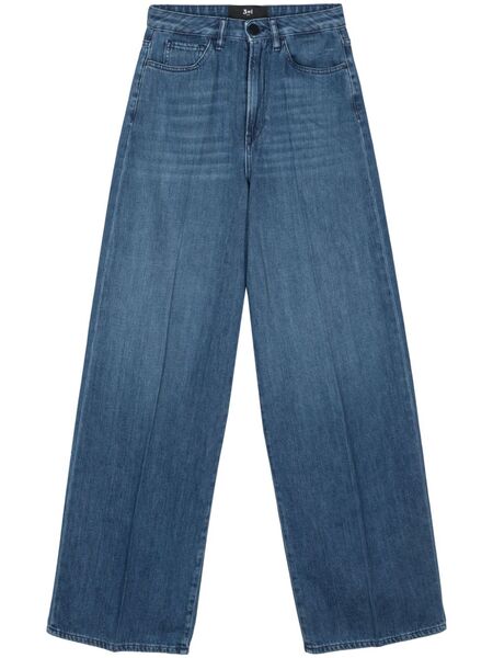  3x1 Flip Wide-leg Jeans - Blue 
