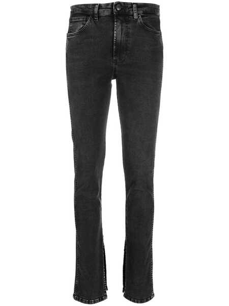  3x1 High-rise Skinny-cut Jeans - Black 