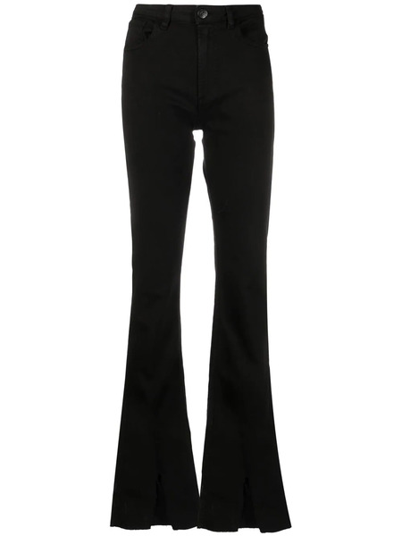 3x1 Maya Flared Bootcut Jeans - Black 
