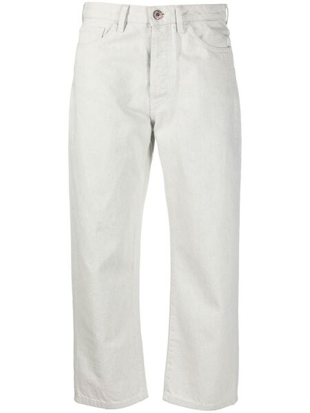 3x1 Sabina Mid-rise Straight Jeans - White 