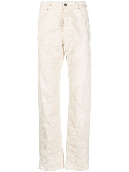  424 Bleach-wash Straight-leg Jeans - Neutrals 