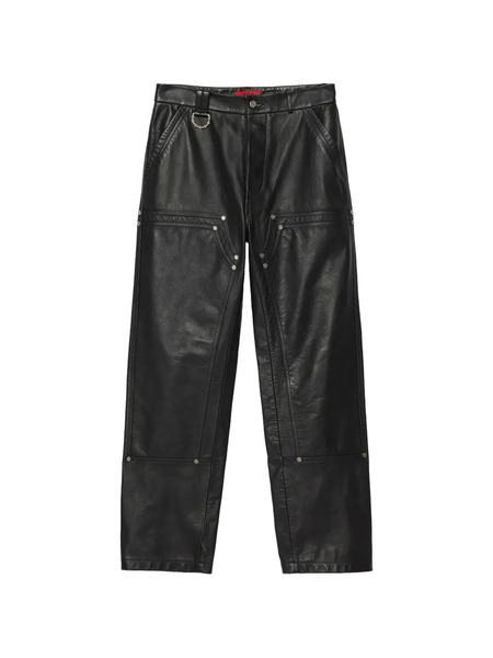  424 D-ring Studded Trousers - Black 