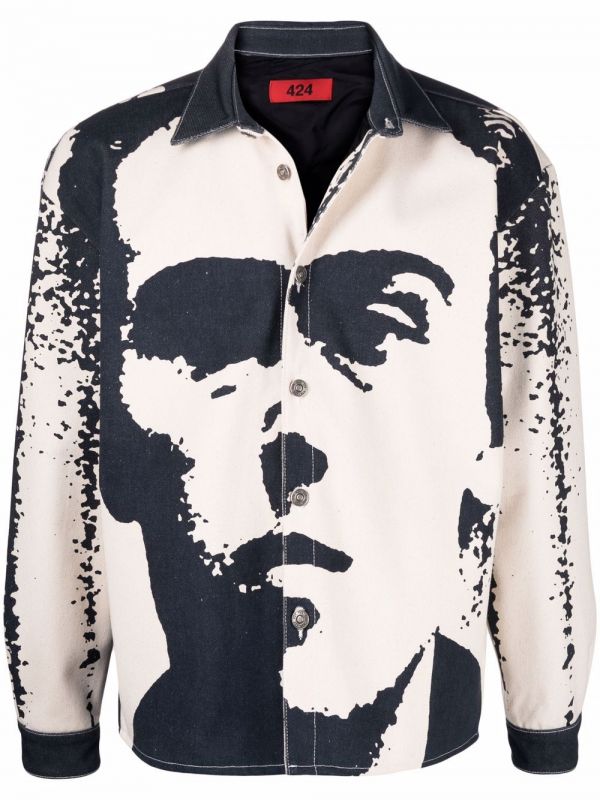  424 Graphic-print Jacket - White 
