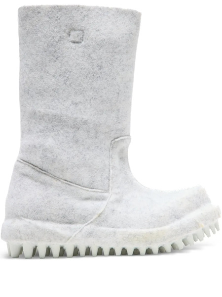  424 Miner Biker Boots - Grey 