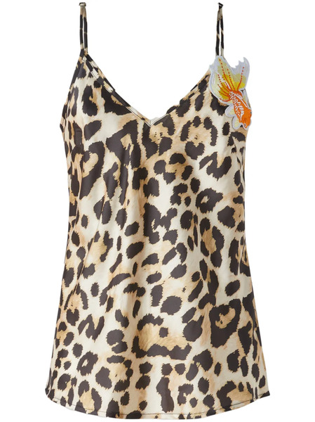  5 Progress Leopard-print Top - Neutrals 