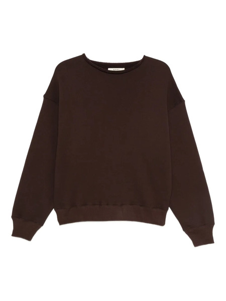  6397 Cotton-wool Sweatshirt - Brown 