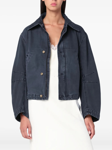  6397 Giubbotto Buttoned Denim Jacket - Blue 