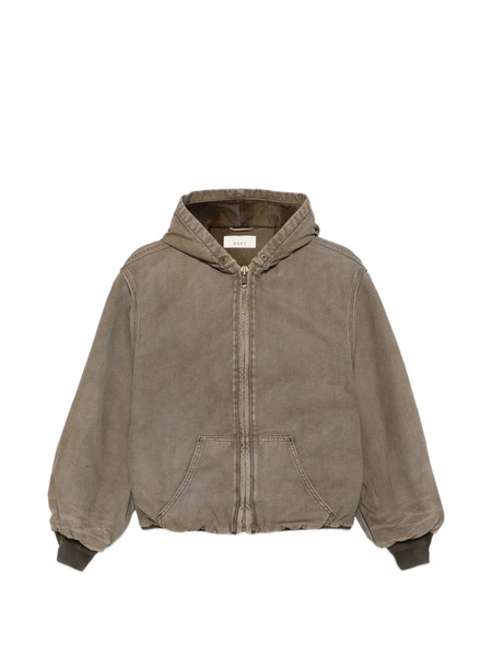  6397 Hooded Zip Jacket - Brown 