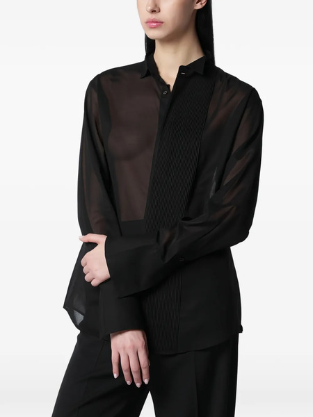  6397 Plissé Shirt - Black 