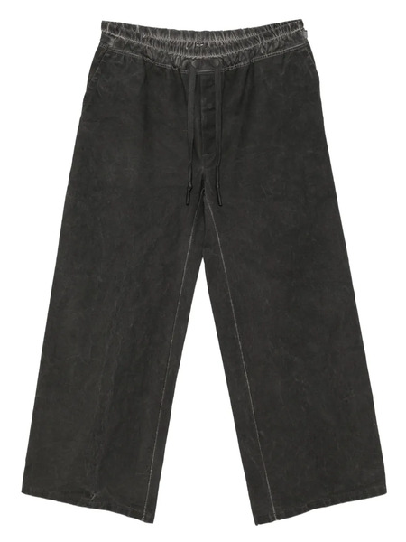 69 Garment-dyed Trousers - Grey 