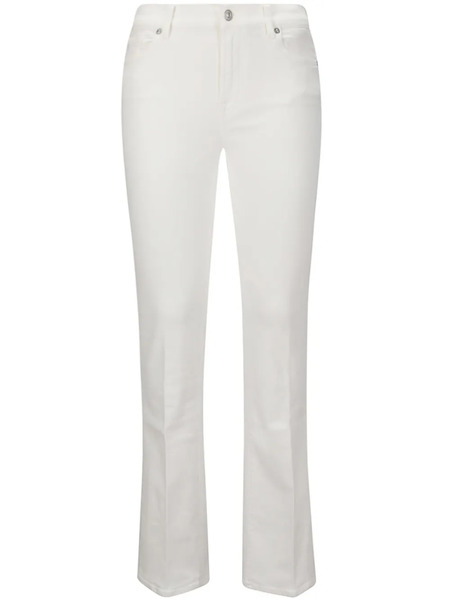  7 For All Mankind Bootcut Jeans - White 