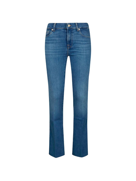  7 For All Mankind Bootcut Tailorless Jeans - Blue 