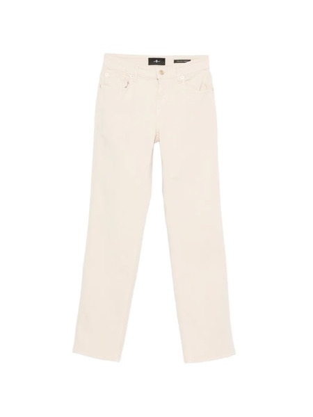  7 For All Mankind Bottoned Jeans - Neutrals 