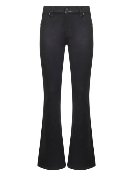  7 For All Mankind Button-fastening Flared Jeans - Black 