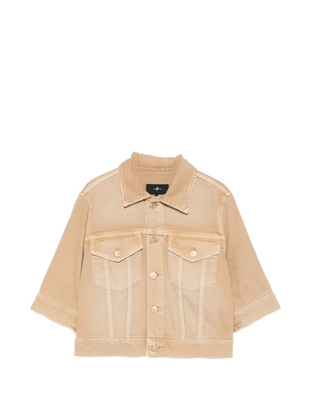  7 For All Mankind Button-fastening Jacket - Neutrals 