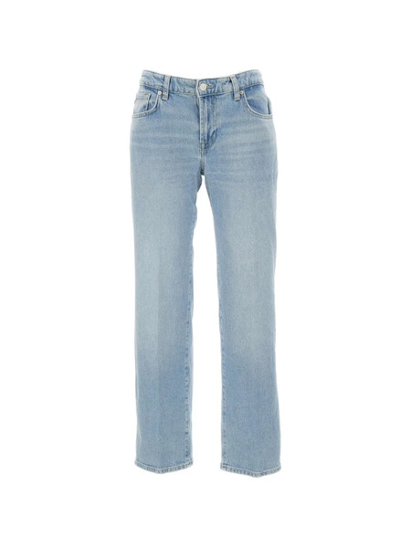  7 For All Mankind Calie Five-pocket Buttoned Jeans - Blue 