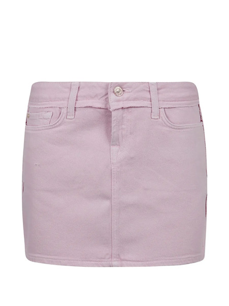  7 For All Mankind Cherry Mini Skirt - Pink 