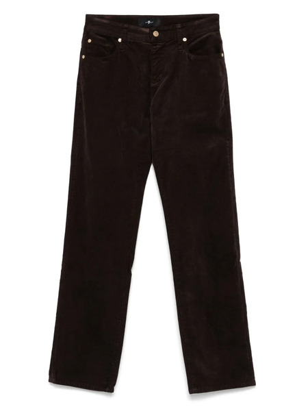  7 For All Mankind Corduroy Trousers - Brown 