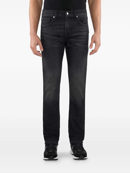  7 For All Mankind Dark-wash Jeans - Grey 