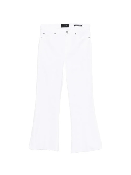  7 For All Mankind Dojo Soleil Trousers - White 