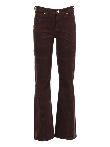  7 For All Mankind Dojo Twisted Corduroy Jeans - Brown 